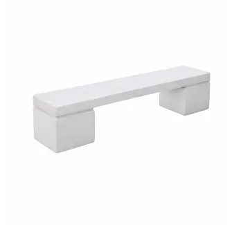 Banquette extérieure en béton armé
