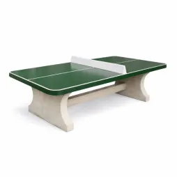 Table de ping pong en béton