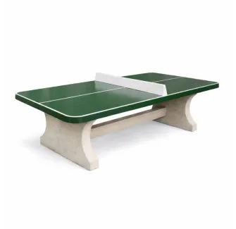 Table de ping pong en béton