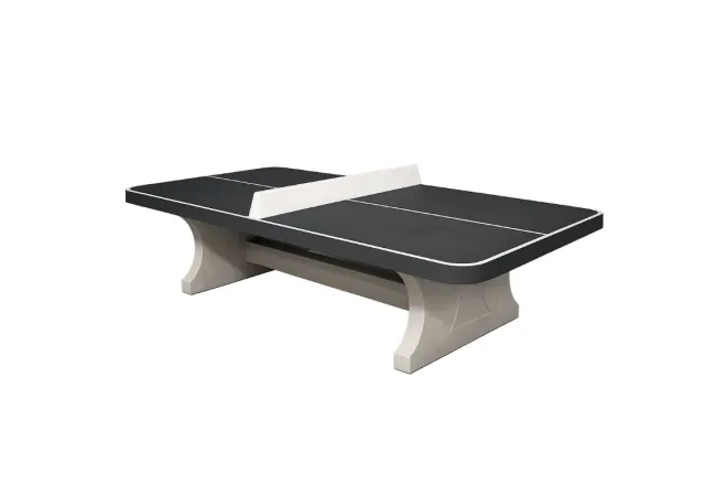 Tennis de table béton couleur anthracite