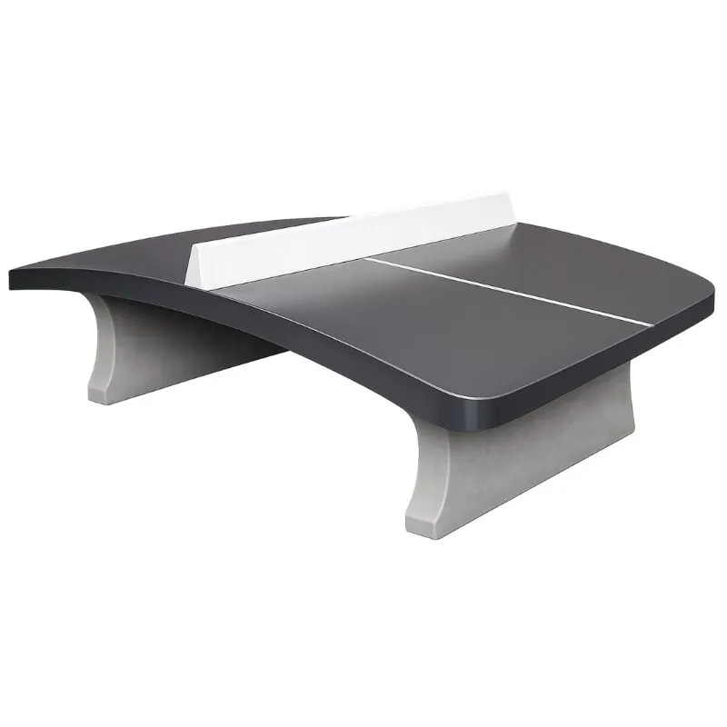 Table teqball en béton Table teqball en béton