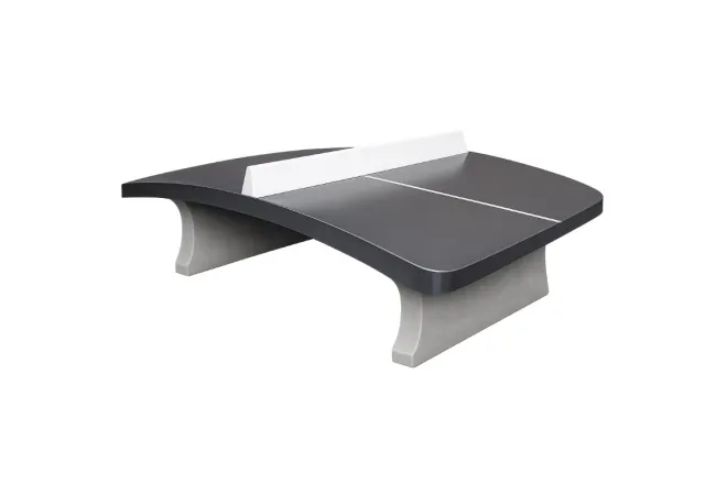 Table teqball en béton Table teqball en béton