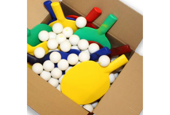 Kit de ping-pong - Raquettes et balles de ping pong