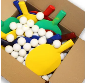 Kit de ping-pong - Raquettes et balles de ping pong