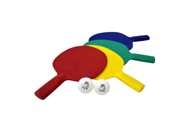 Raquettes et balles pour table de ping-pong