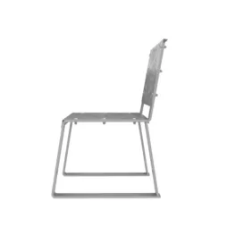 Banc public individuel métallique