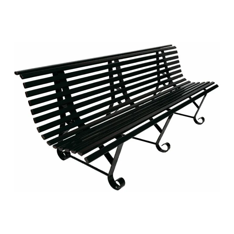 Banc pour collectivités en métal