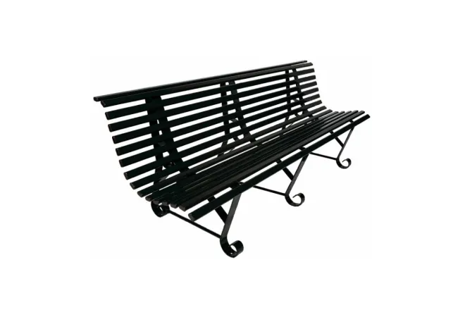 Banc pour collectivités en métal