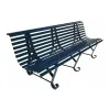 Banc public en métal