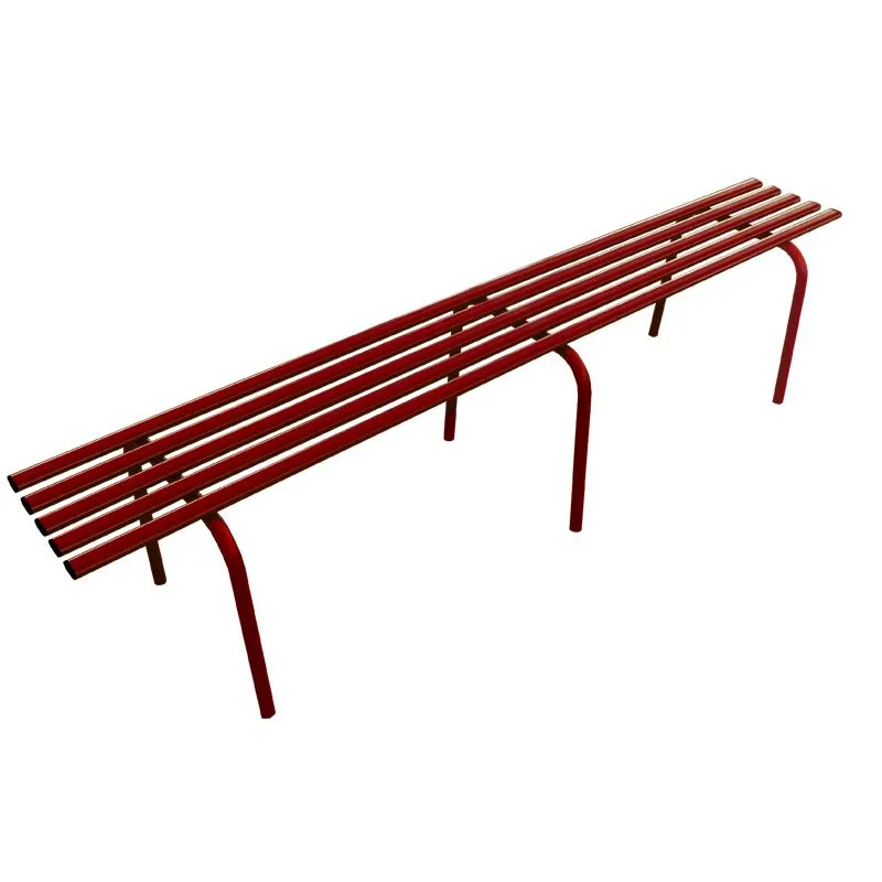 Banquette extérieure métallique