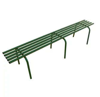 Banquette urbaine en métal