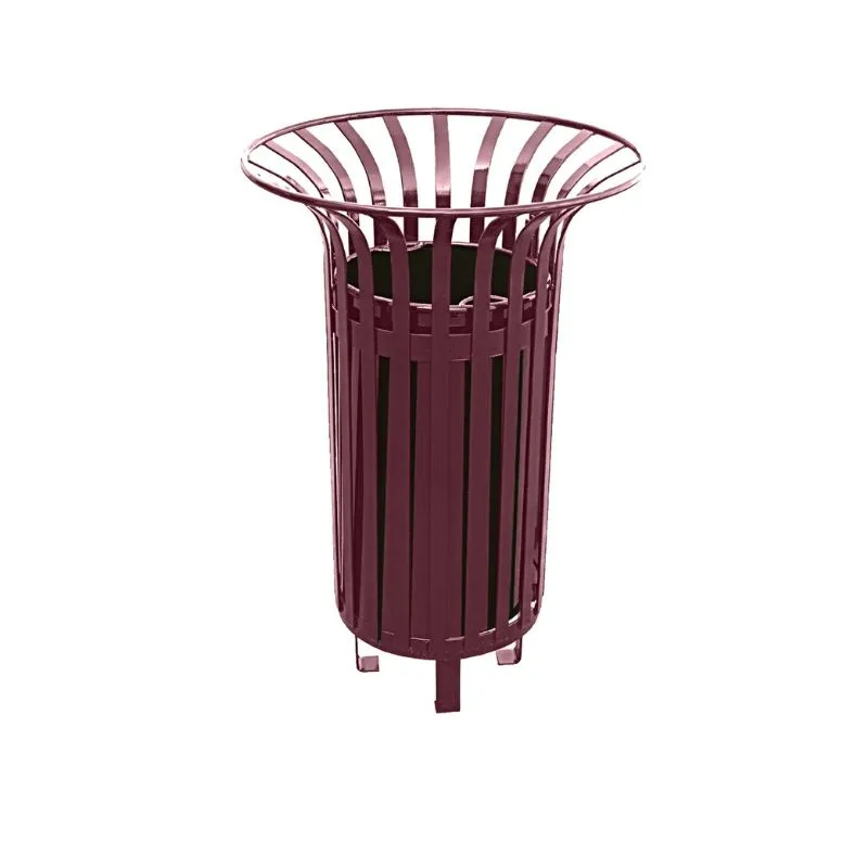 Poubelle publique Tulipe