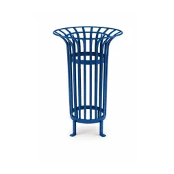 Poubelle pour collectivités en acier Tulipe