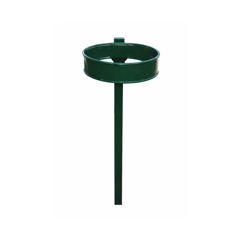 Support sac poubelle en métal