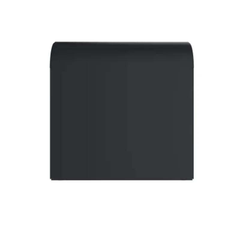 Banquette monoplace pied en acier roulé gris anthracite