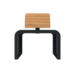 Assise individuelle extérieure coloris Teck