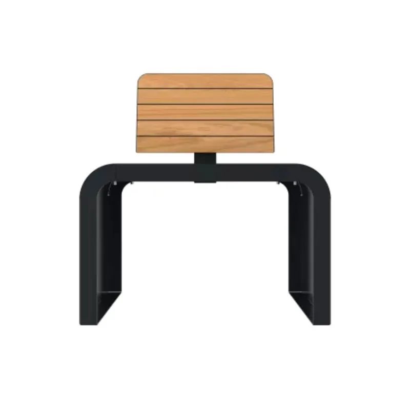 Assise individuelle extérieure coloris Teck