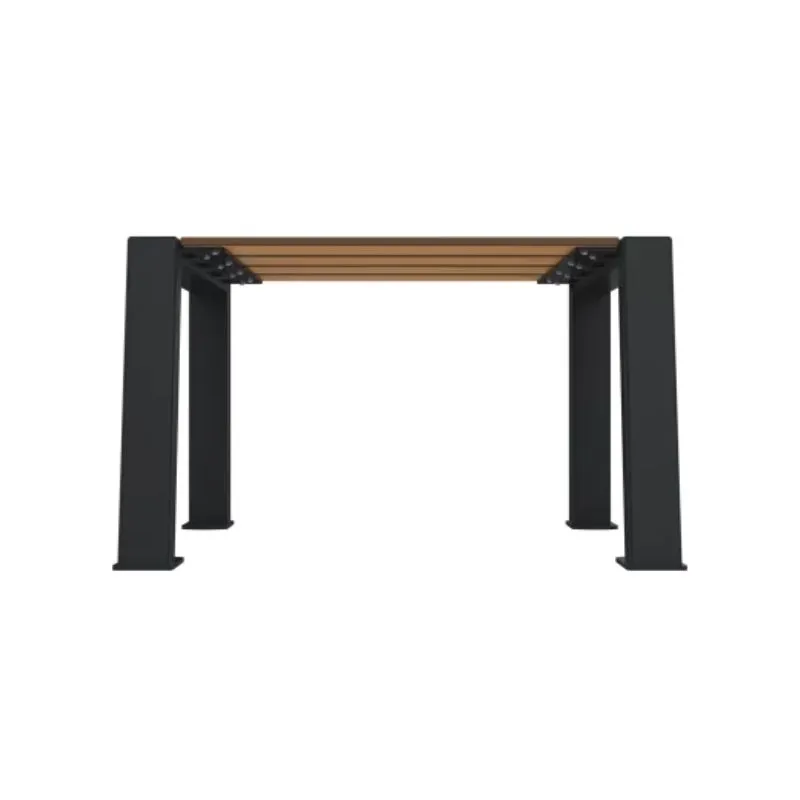 Banquette collectivité 1 place, structure acier anthracite Banquette collectivité 1 place, structure acier anthracite