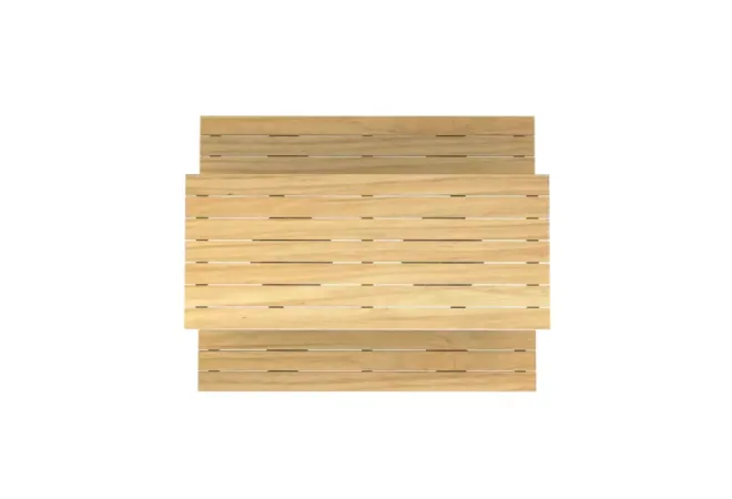 Table en bois avec bancs pour espaces publics extérieurs