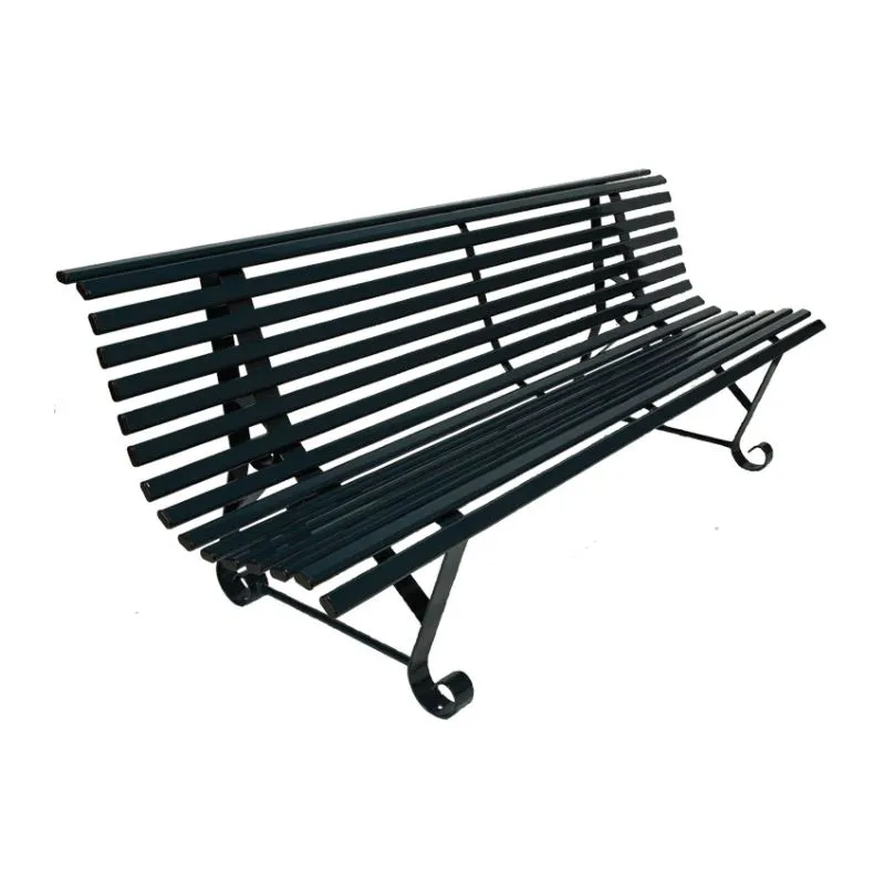 Banc en acier extérieur
