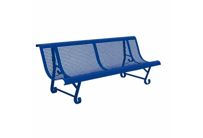 Banc en acier extérieur