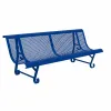 Banc en acier extérieur