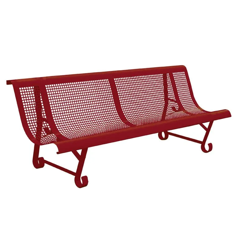 Banc urbain métal