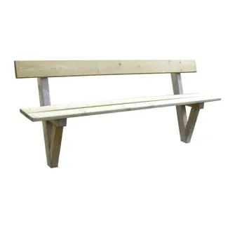 Banc extérieur bois traité autoclave classe 4
