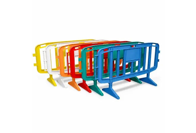 Barrière de foule en plastique
