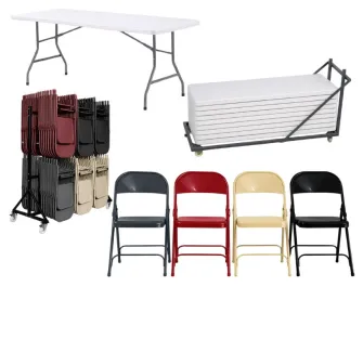 Pack de mobilier intérieur pour salles des fêtes