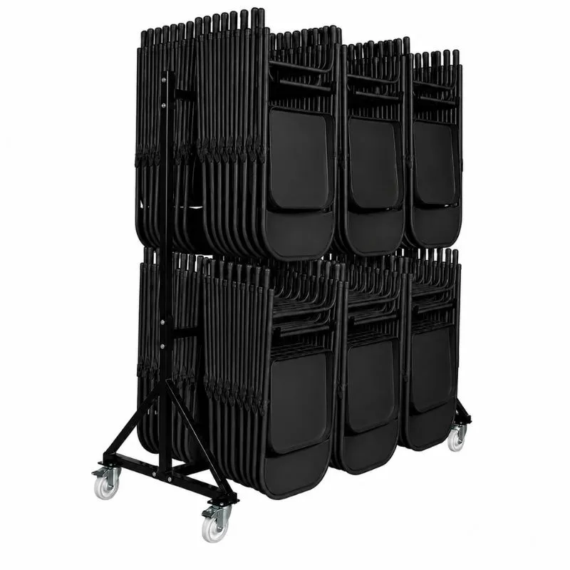 Chariot de stockahe pour chaises pliantes Chariot de stockahe pour chaises pliantes