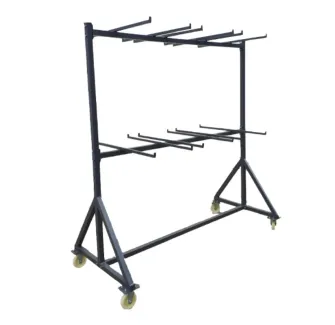 Chariot sur roulettes pour chaise