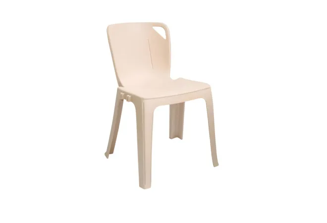 Chaise empilable beige Chaise empilable beige