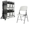 Lot de 52 Chaises pliantes M2 Polychaise + 1 chariot de transport Lot de 52 Chaises pliantes M2 Polychaise + 1 chariot de transport