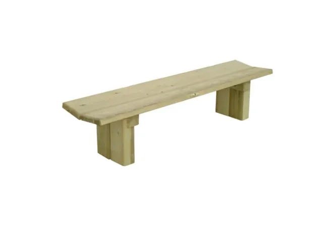 Banquette publique en bois pojur extérieur Banquette publique en bois pojur extérieur
