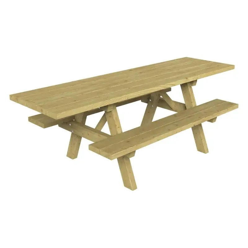 Table en bois pique-nique pour collectivités Table en bois pique-nique pour collectivités