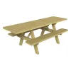 Table en bois pique-nique pour collectivités Table en bois pique-nique pour collectivités