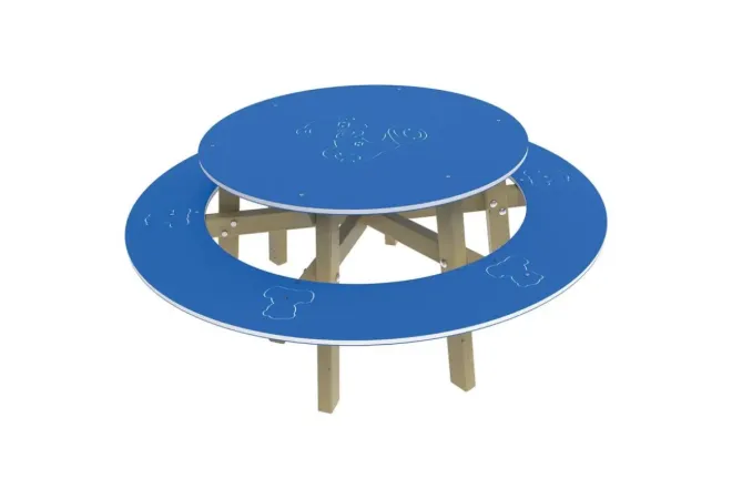 Table pique-nique pour enfants en bois et PEHD Table pique-nique pour enfants en bois et PEHD