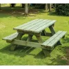 Table pique-nique en bois pour enfant dans un parc Table pique-nique en bois pour enfant dans un parc