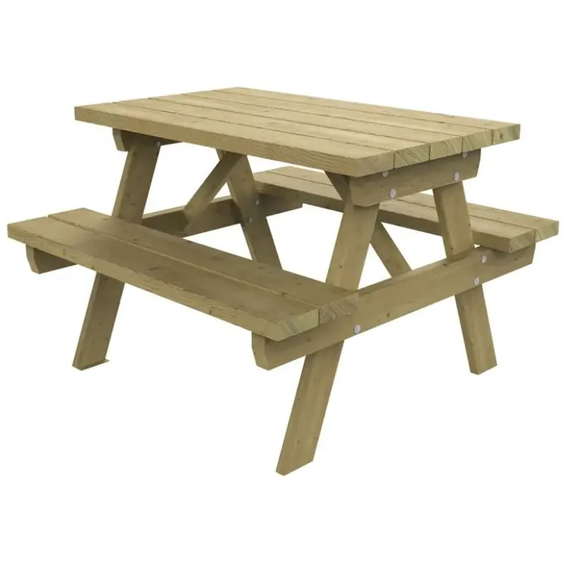 Table de pique-nique en bois pour enfants Table de pique-nique en bois pour enfants