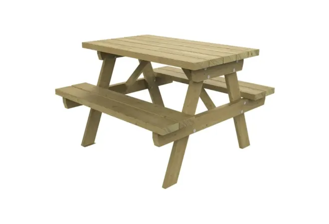 Table de pique-nique en bois pour enfants Table de pique-nique en bois pour enfants