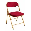 Chaise en velours pliante