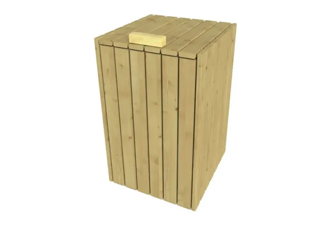 Corbeille de ville en bois traite autoclave classe 4 Corbeille de ville en bois traite autoclave classe 4