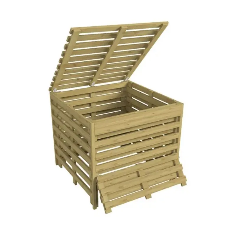 Bac à compost en bois