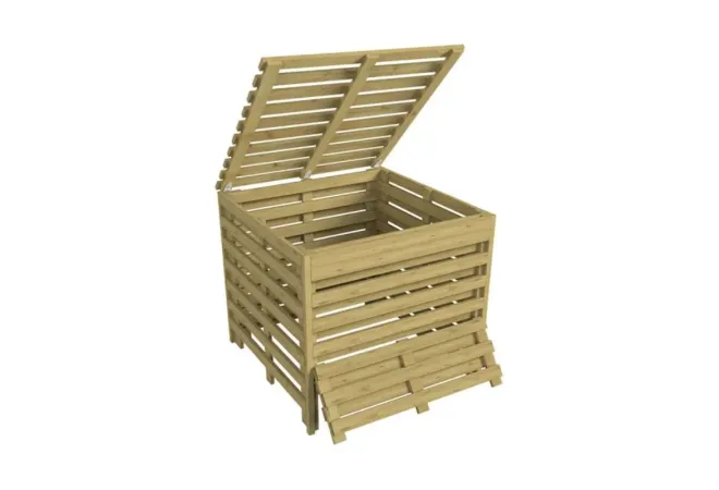 Bac à compost en bois