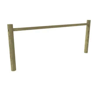 Barrière en bois petite modèle avec 1 lisse