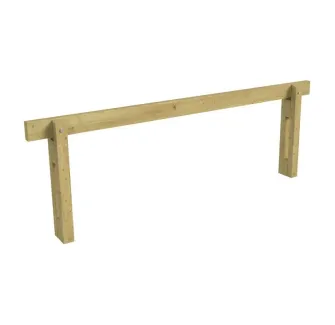 Barrière fixe en bois
