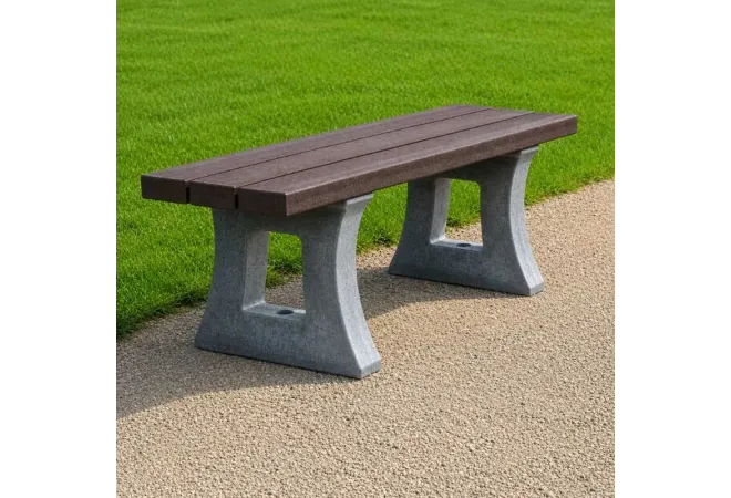 Banquette urbaine en plastique recyclé Banquette urbaine en plastique recyclé