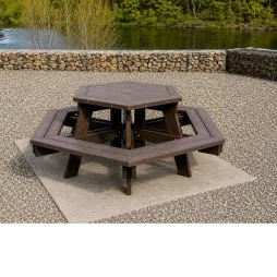 Table de pique nique en plastique recyclé Table de pique nique en plastique recyclé