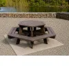 Table de pique nique en plastique recyclé Table de pique nique en plastique recyclé